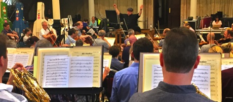 BBC Orchestra rehearsal 1